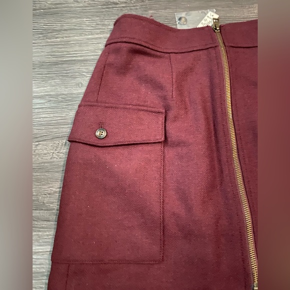•NWT• Madewell Zip-front mini skirt - Picture 5 of 6